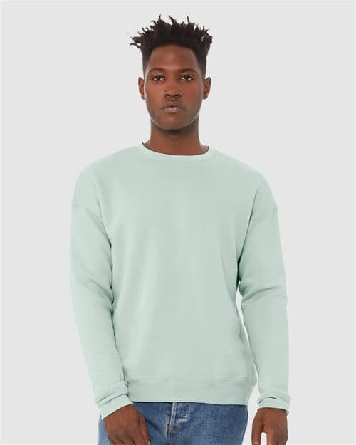 Unisex Sponge Fleece Drop Shoulder Crewneck Sweatshirt